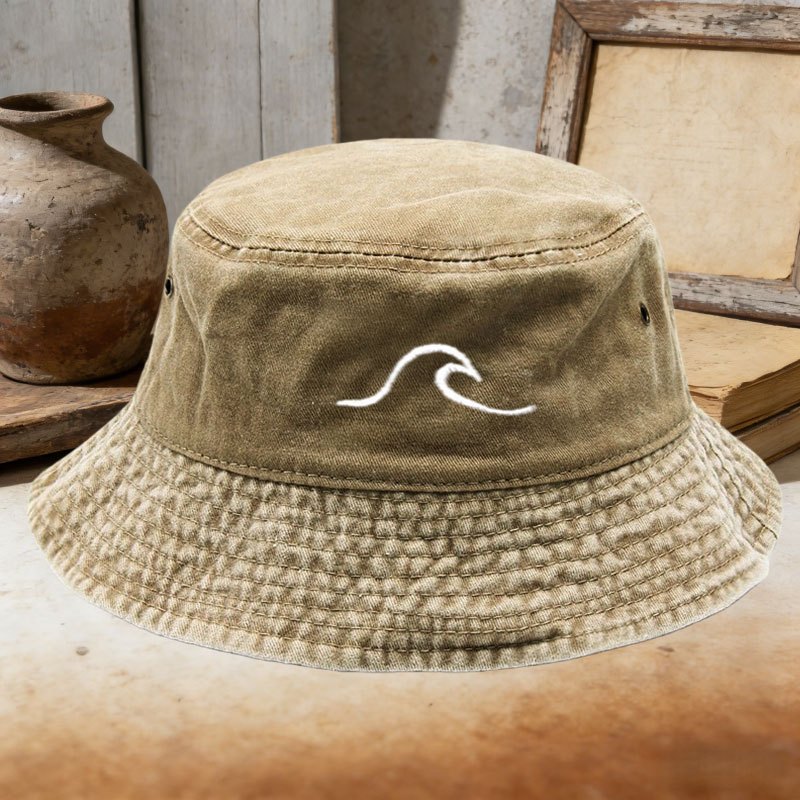 Bucket Hat Embroidered - Nouveau Chapeau Bob Panama Réversible en