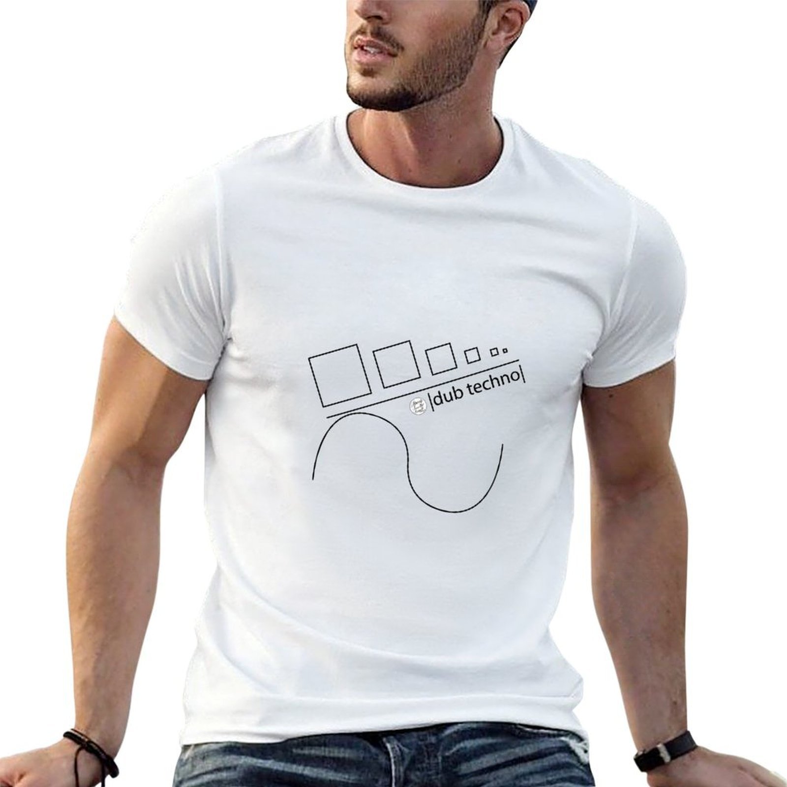 Street Fashion Dubai - dub techno (pour objets blancs) T-Shirt