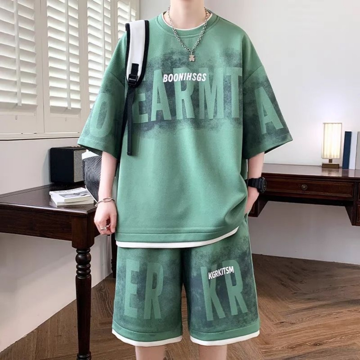 Street Fashion Summer 2026 - Nouvel ensemble d'été 2026 pour homme