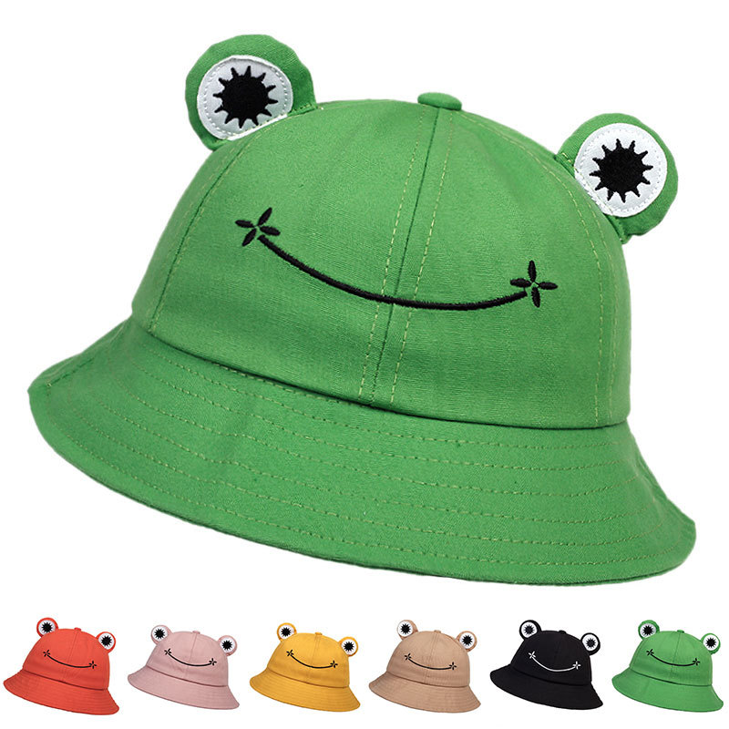 Bucket Hat Embroidered - 1 chapeau bob unisexe fantaisie en