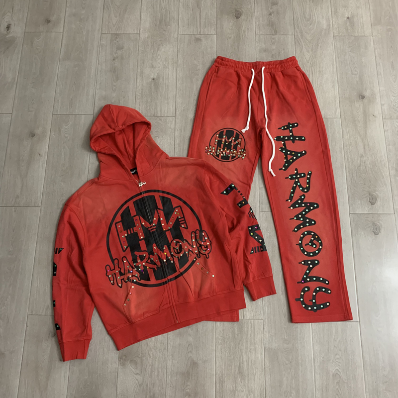 Street Fashion China - Ensemble sweat à capuche et pantalon