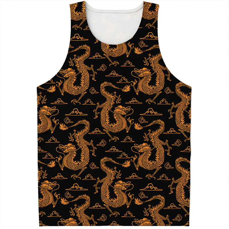 Street Fashion In Chinese - T-shirt traditionnel imprimé en 3D pour