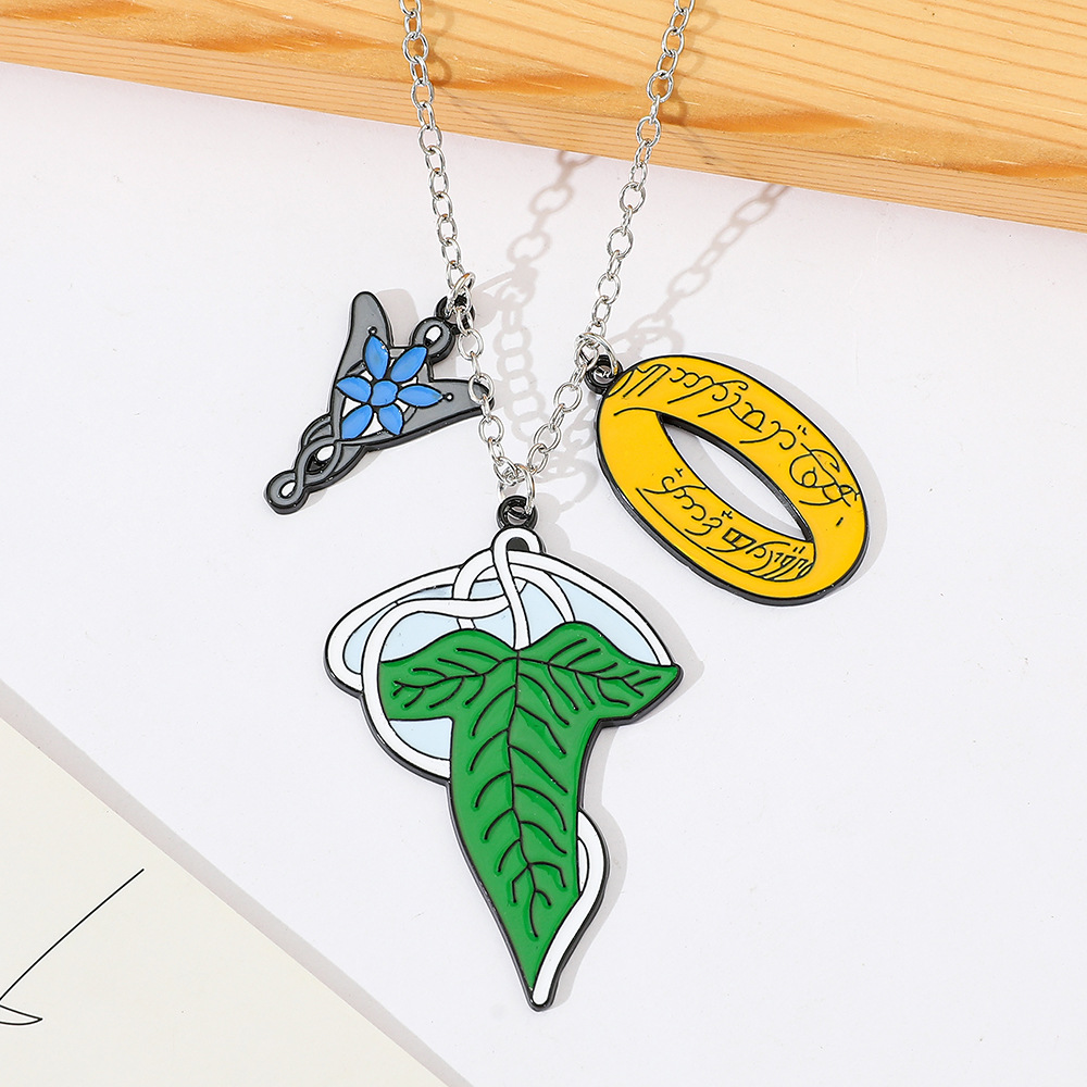 Street Fashion Necklace - Collier d'elfes du Seigneur des Anneaux,