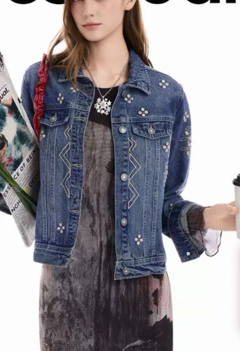 Street Fashion In Spain - Commerce extérieur Espagne, nouvelles broderies florales,