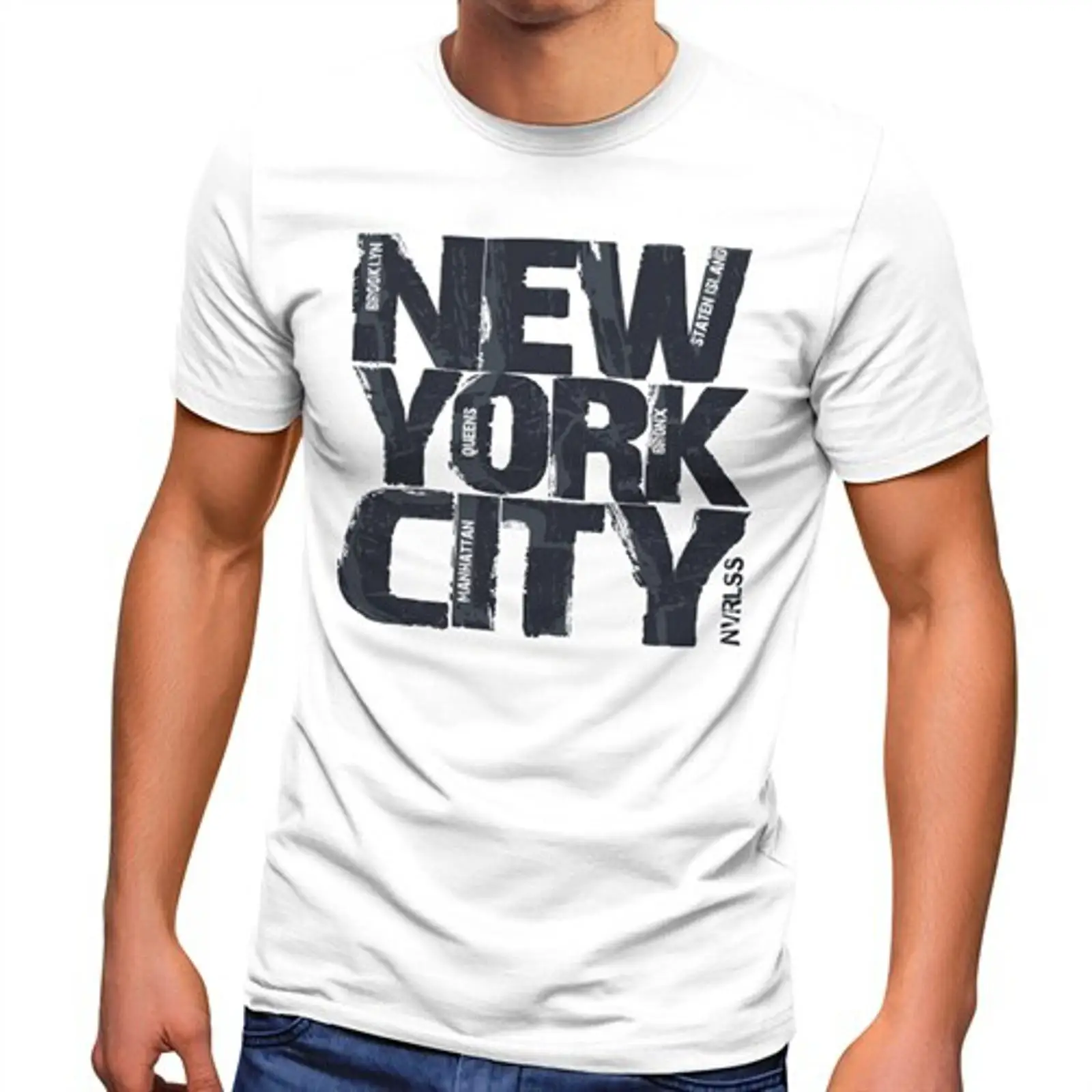 Street Style New York Fashion - T-shirt homme New York City, imprimé,