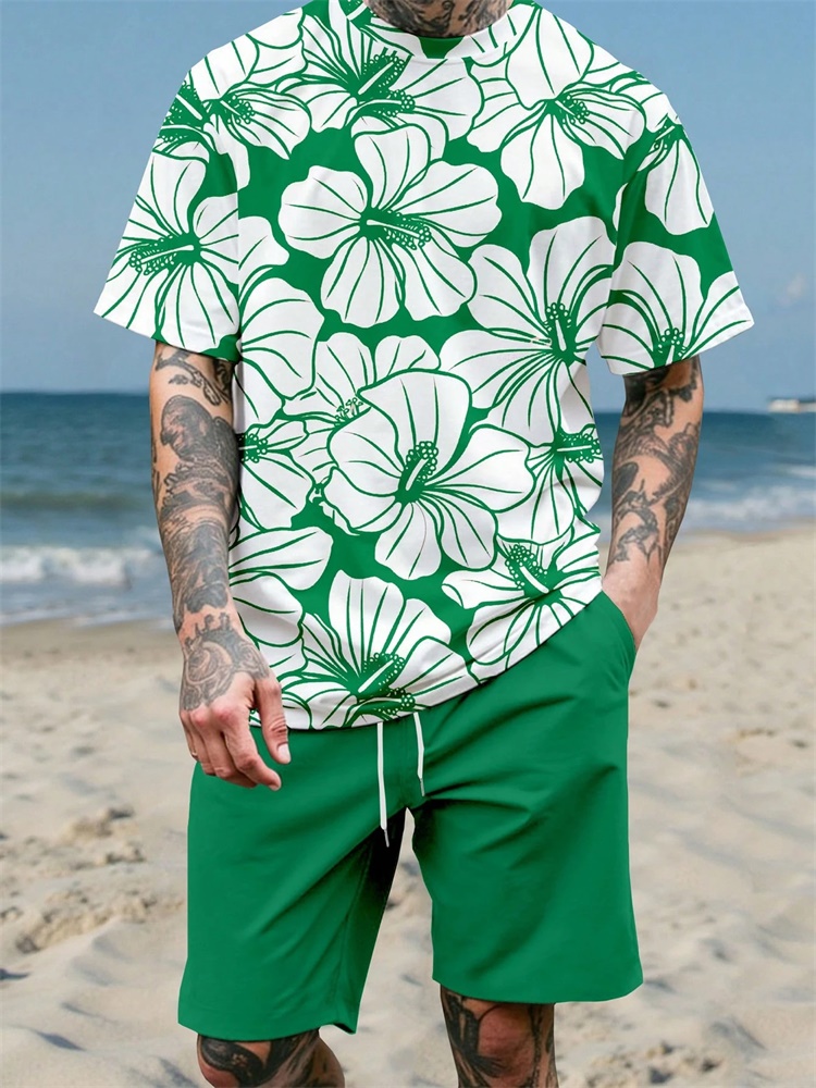 Street Fashion Summer 2026 - Nouveau costume homme 2026 à imprimés