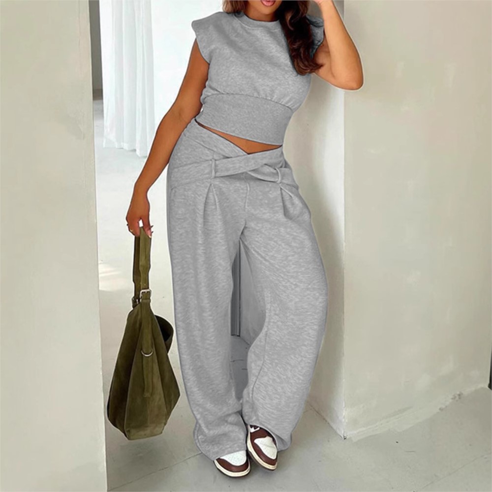 Street Fashion China Girl - T-shirt et pantalon à manches courtes