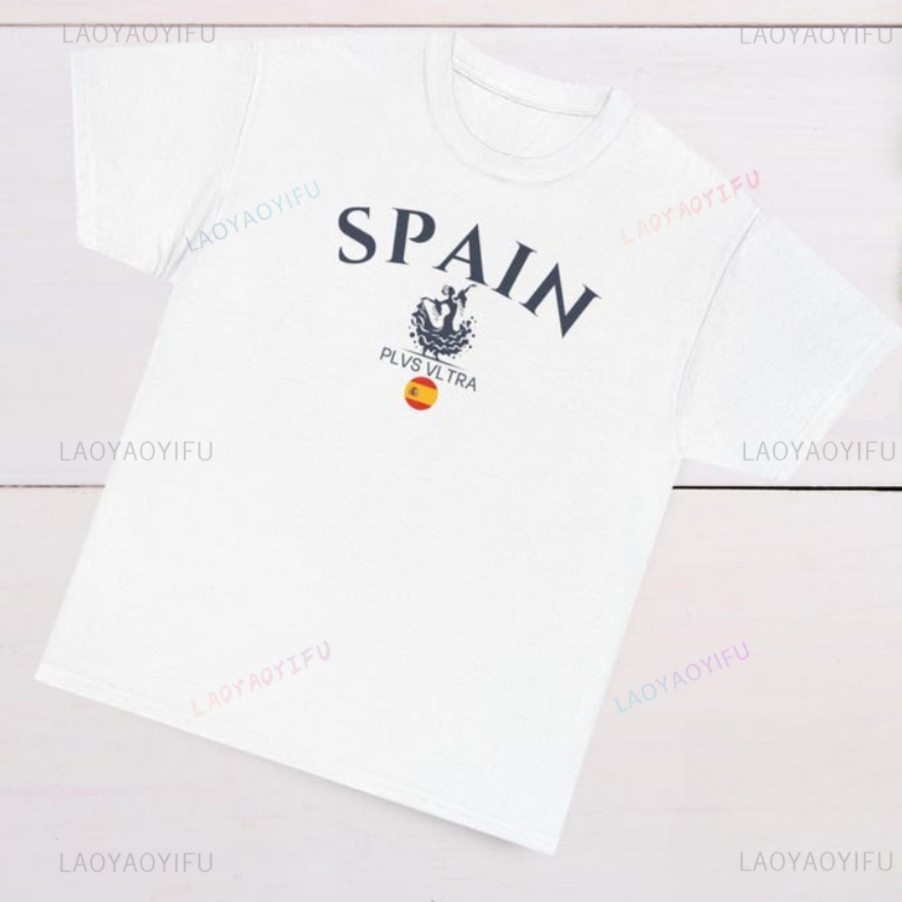 T-shirt imprimé avec le drapea - Street Fashion In Spain avis et prix
