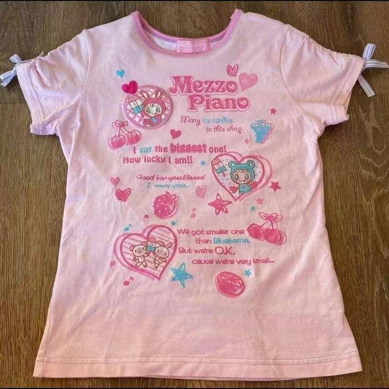 T-shirts vintage Kawaii mignon - Street Fashion China avis et prix