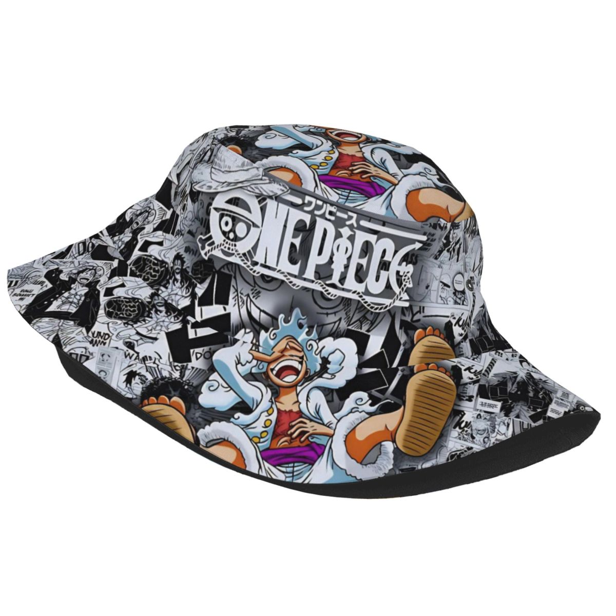 Chapeau Bob One Piece Monkey D - Bucket Hat Embroidered avis et prix