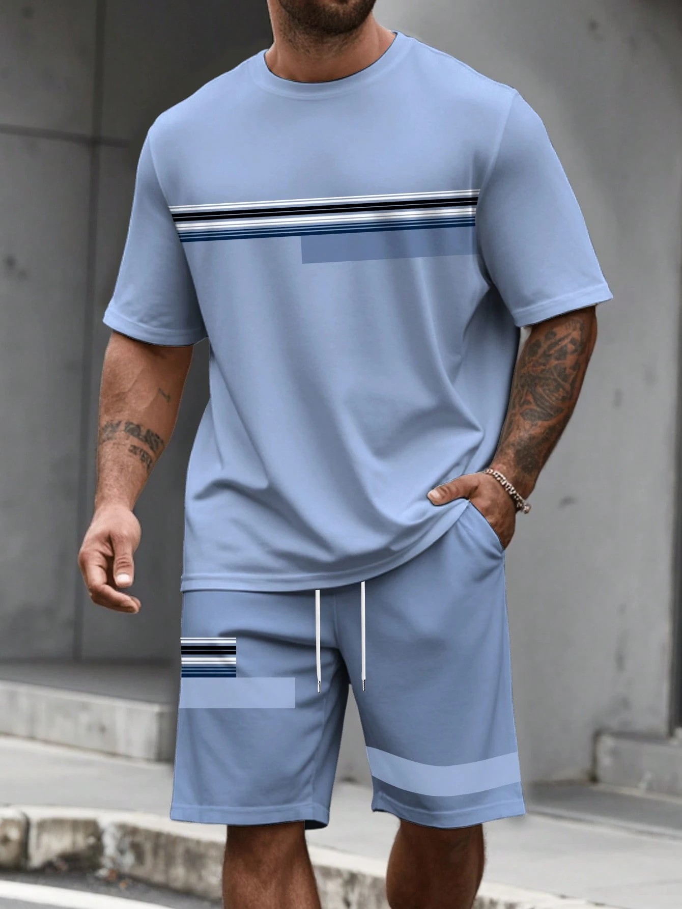 Nouvel ensemble short et t-shi - Street Fashion Summer 2026 avis et prix