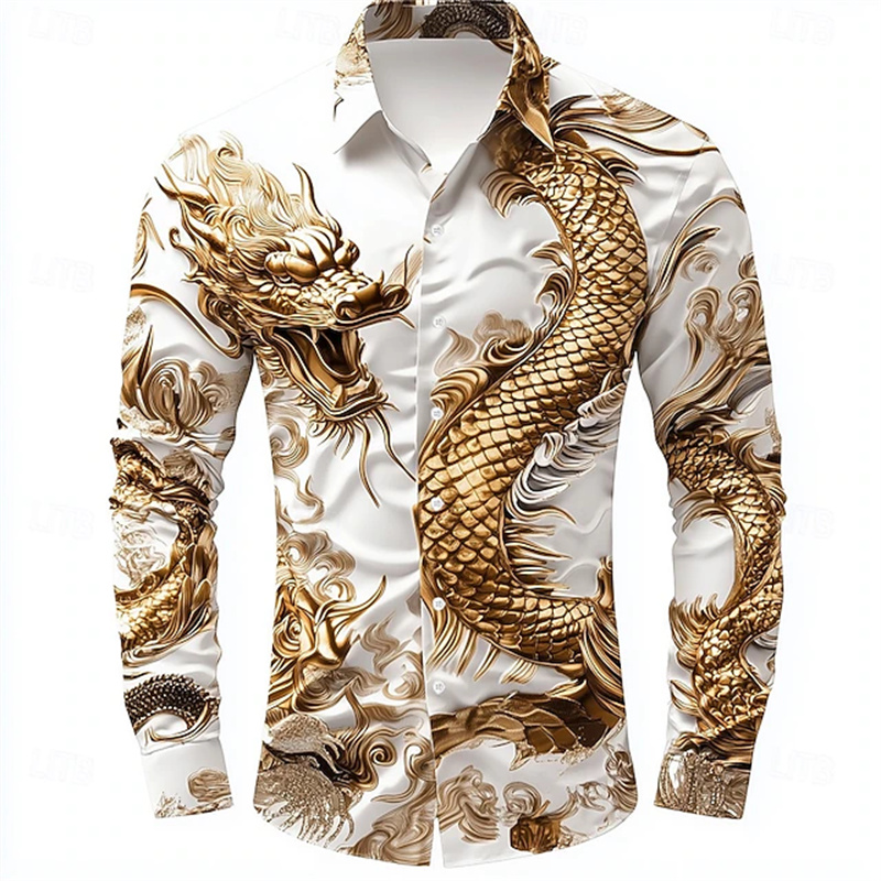 Chemise pour homme à manches l - Street Fashion In Chinese avis et prix