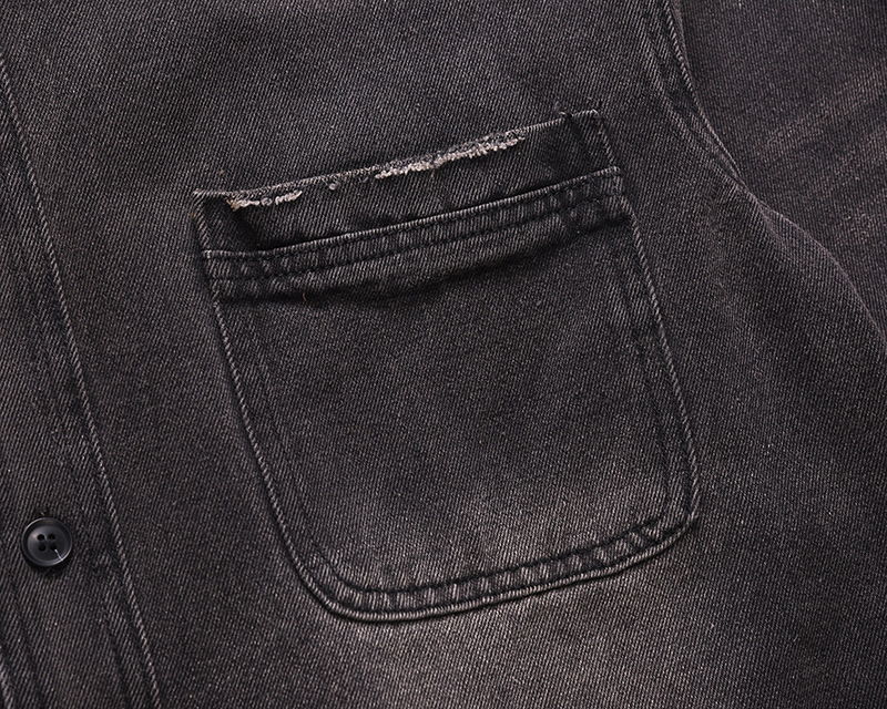 Veste en jean déchirée pour ho - Distressed Jean Rip avis et prix