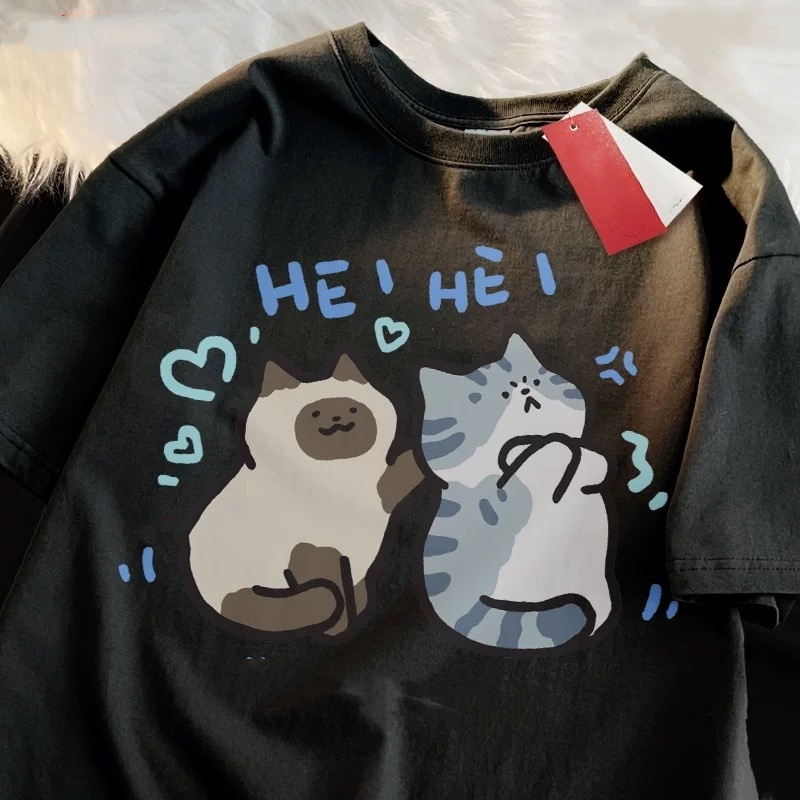 ZAZOMDE 2025 drôle chat imprim - Street Fashion Japan 2025 avis et prix