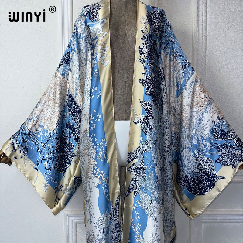 WINYI-Robe de plage kimono imp - Street Fashion Dubai avis et prix