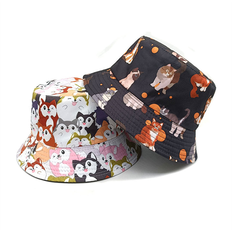 Chapeau en polyester quatre sa - Bucket Hat Embroidered avis et prix
