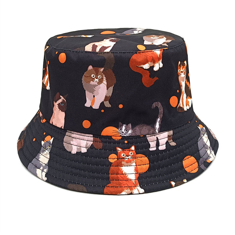 Chapeau en polyester quatre sa - Bucket Hat Embroidered avis et prix