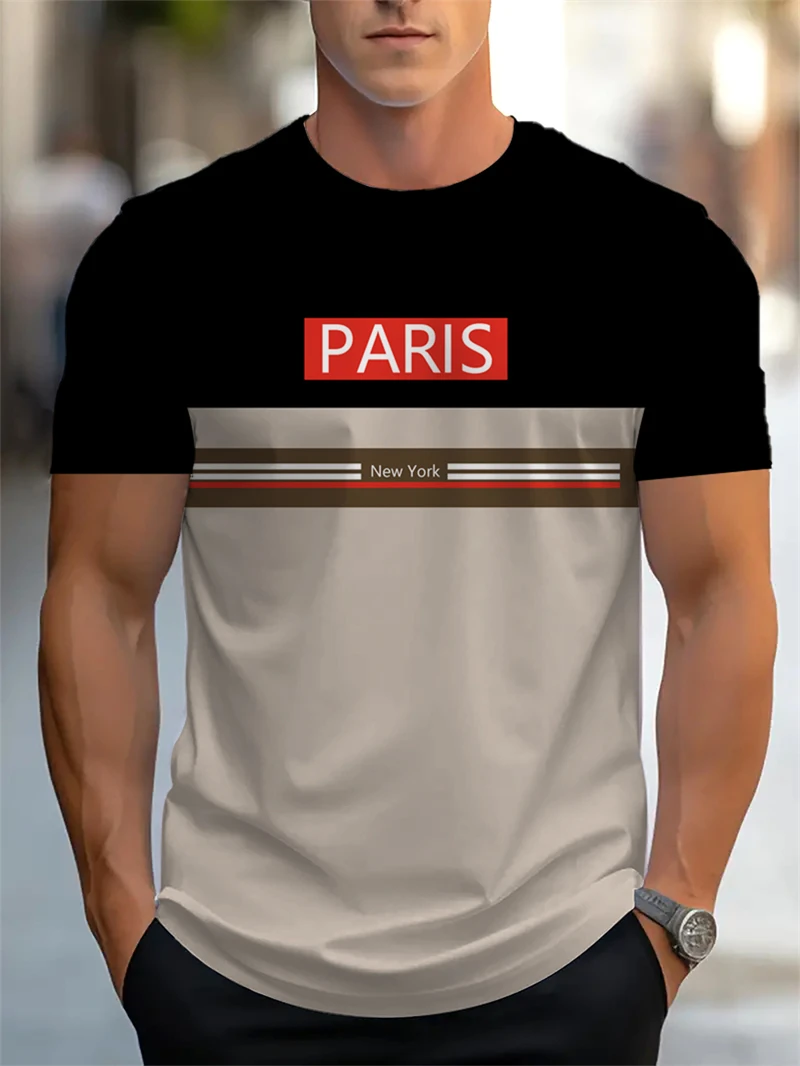 T-shirt tendance pour homme av - Street Style New York Fashion avis et prix