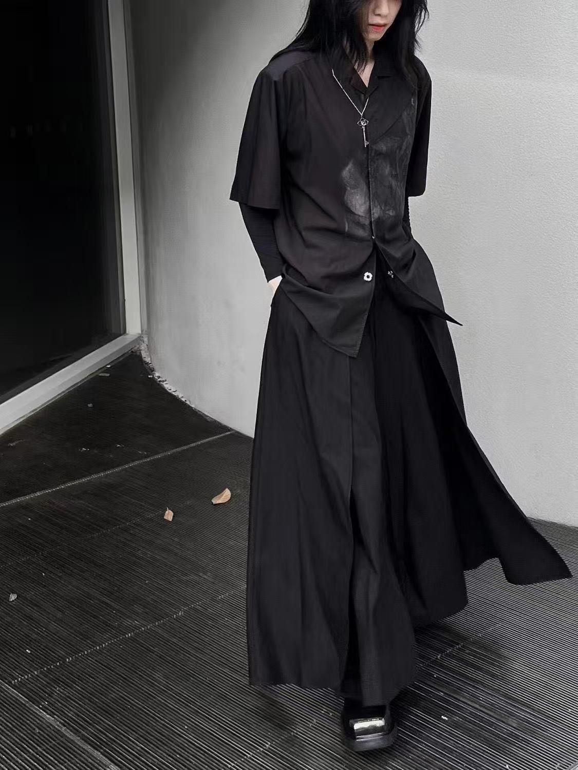 Cool noir nouveau Style chinoi - Street Fashion In Chinese avis et prix