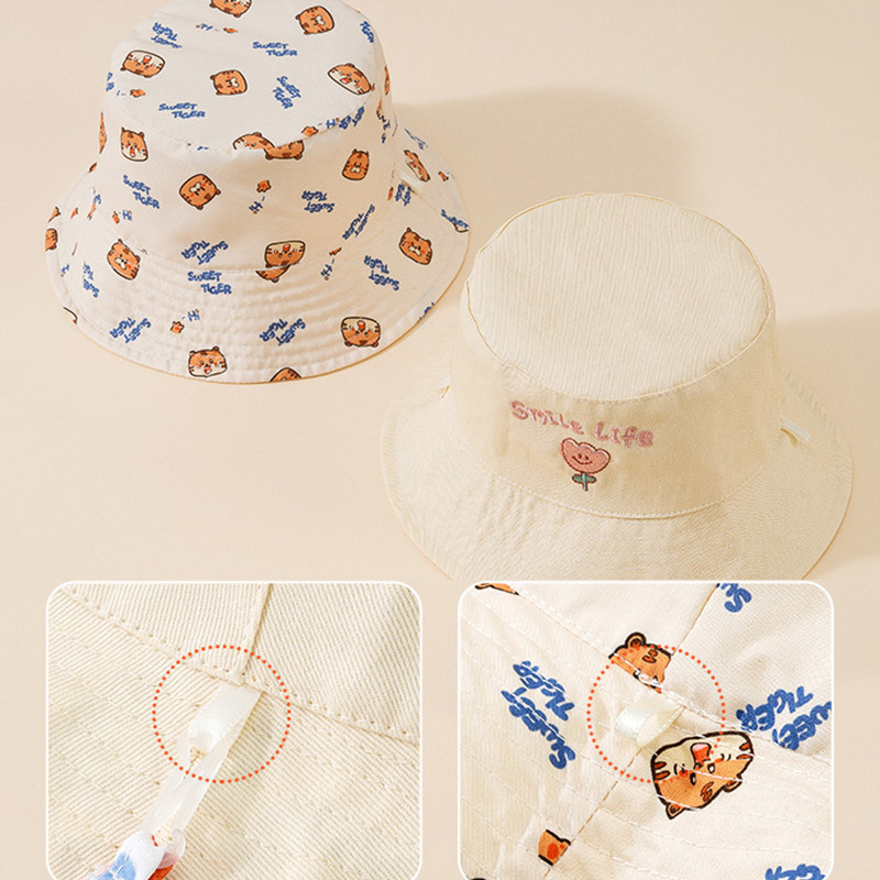 Chapeau Bob Bébé Brodé Lettres - Bucket Hat Embroidered avis et prix