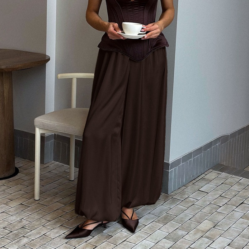 Pantalon Harem en Satin Tendan - Street Fashion Vogue avis et prix