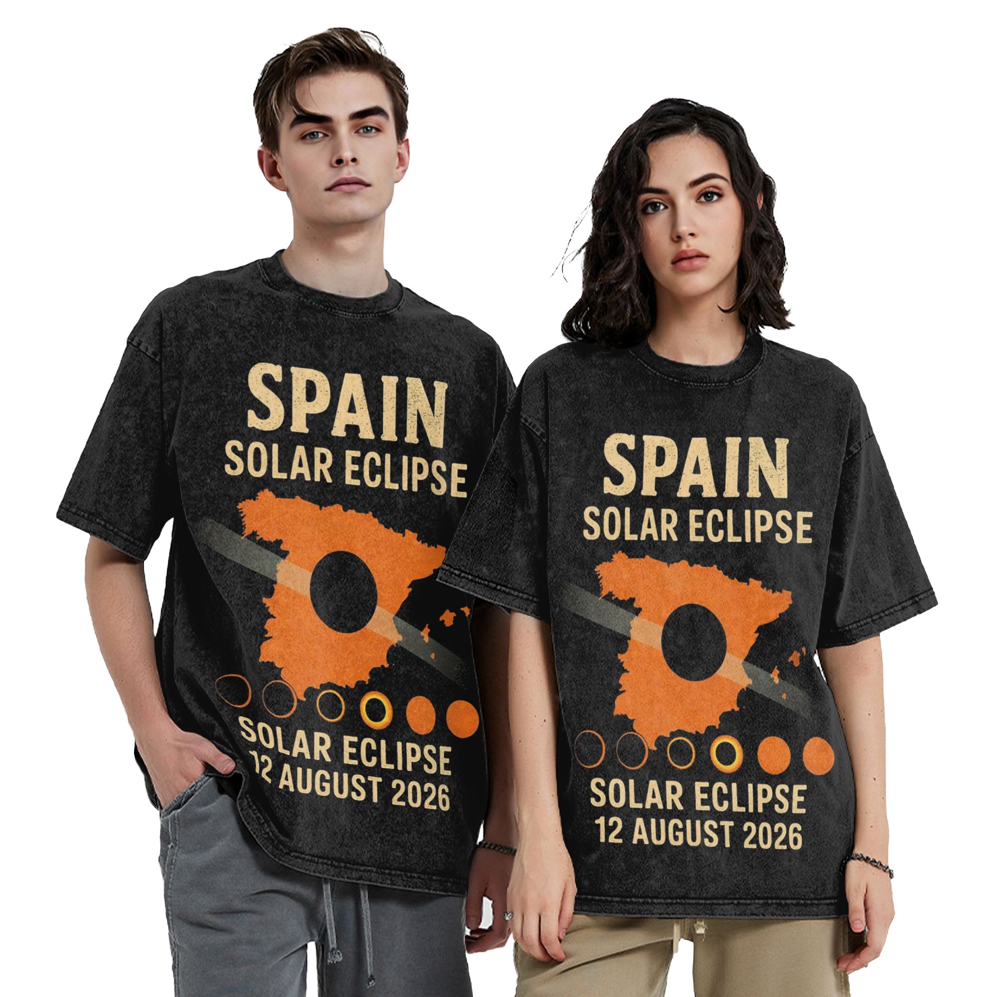 T-shirt unisexe à manches cour - Street Fashion In Spain avis et prix