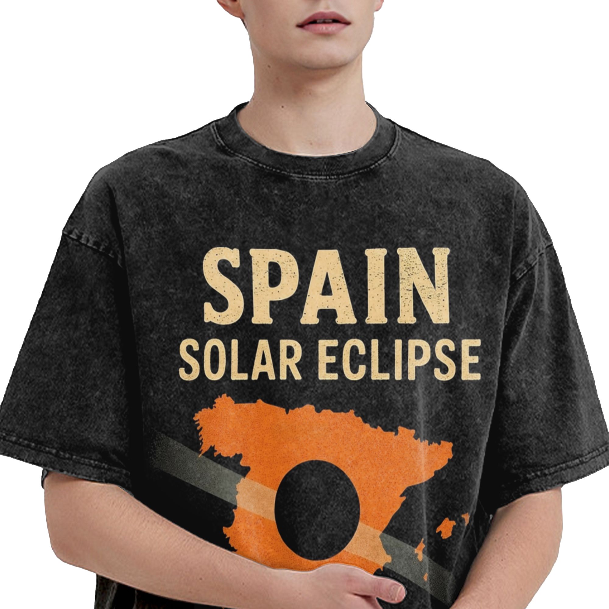 T-shirt unisexe à manches cour - Street Fashion In Spain avis et prix