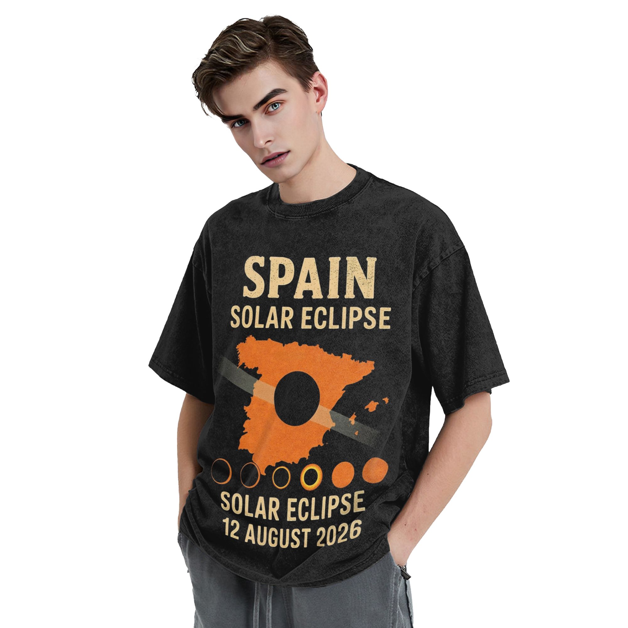 T-shirt unisexe à manches cour - Street Fashion In Spain avis et prix