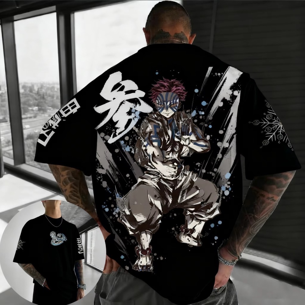 T-shirt d'été grande taille im - Street Fashion Of Japan avis et prix
