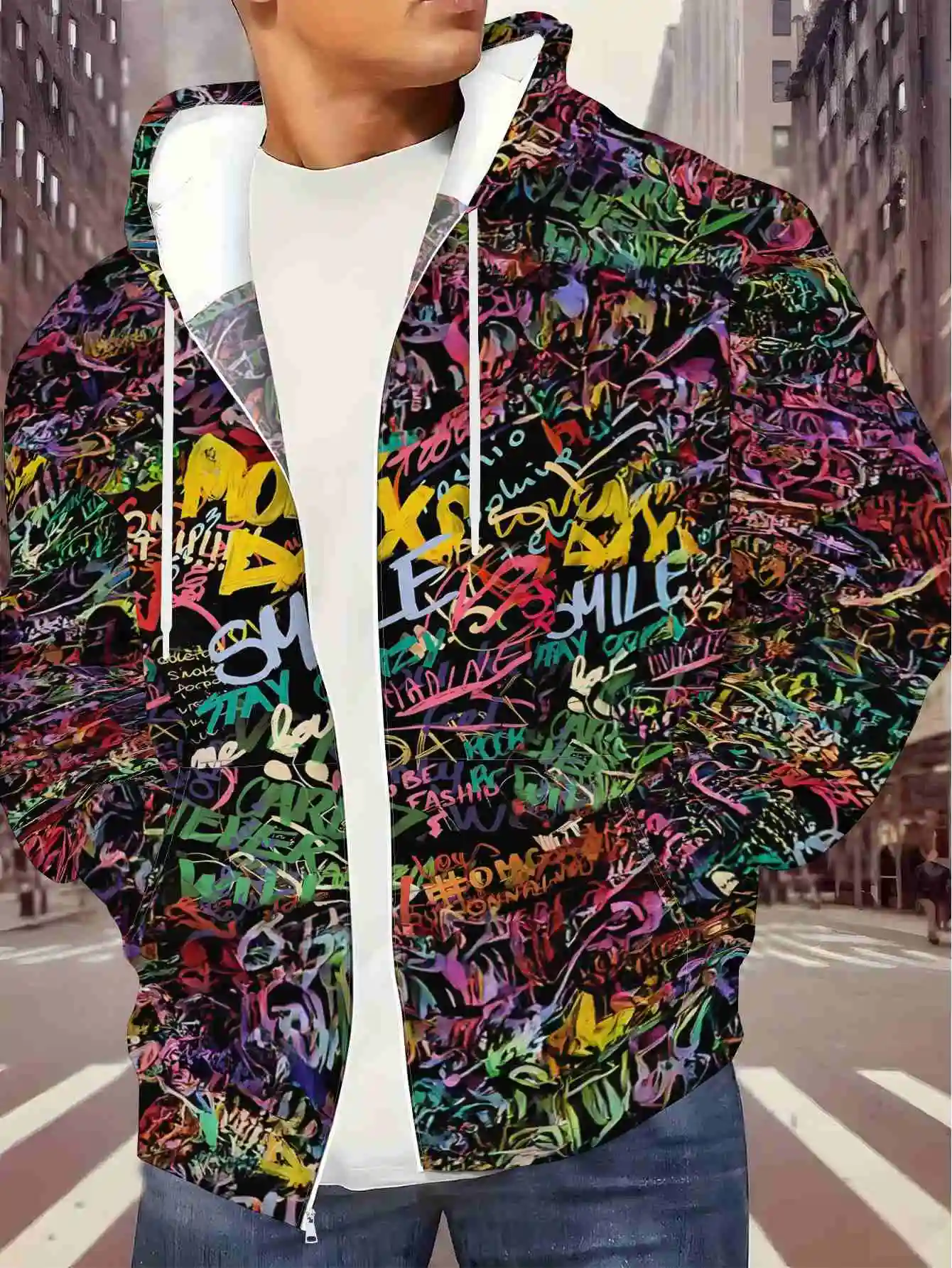 Veste coupe-vent à capuche pou - Street Fashion Vogue avis et prix