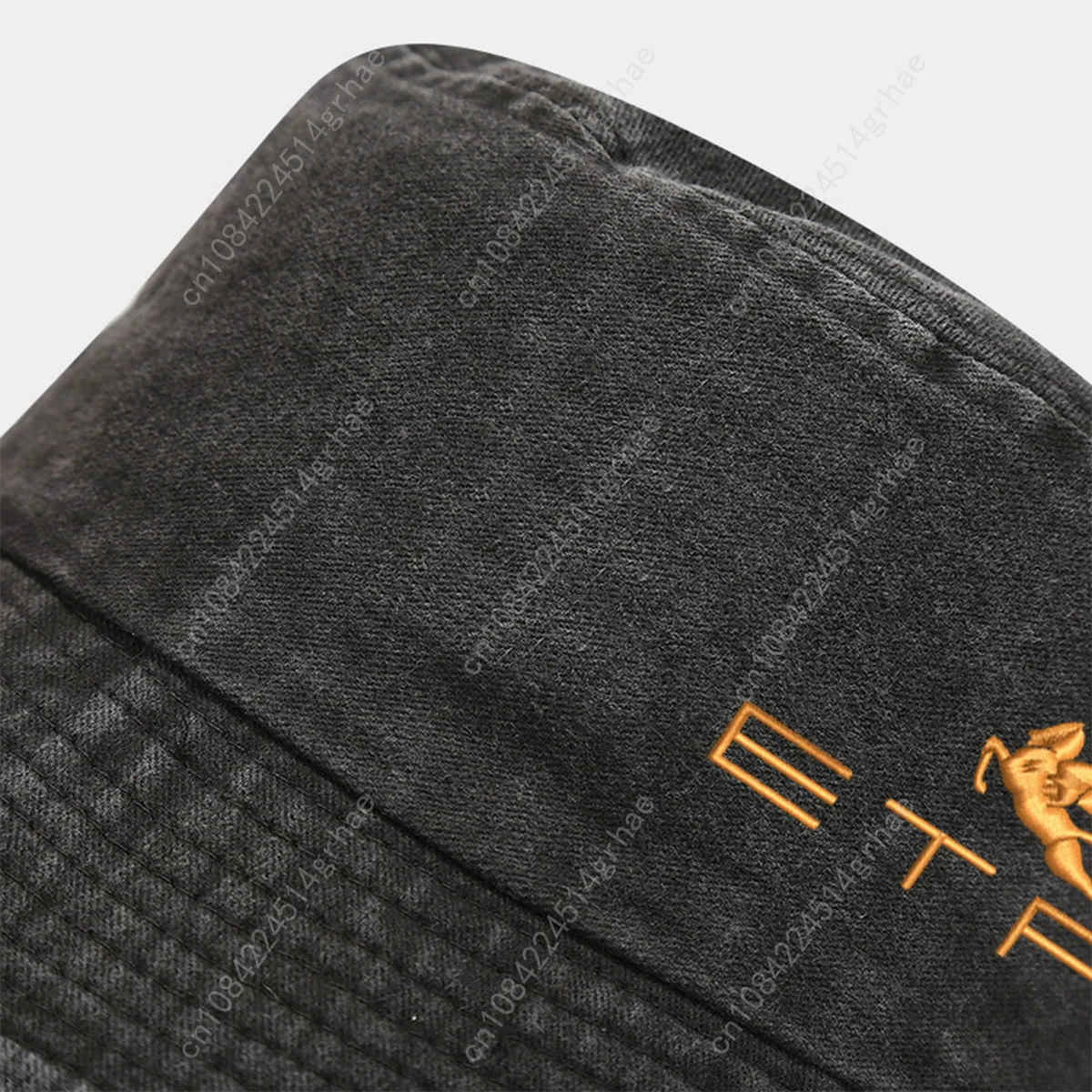 Chapeau de pêcheur rétro brodé - Bucket Hat Embroidered avis et prix
