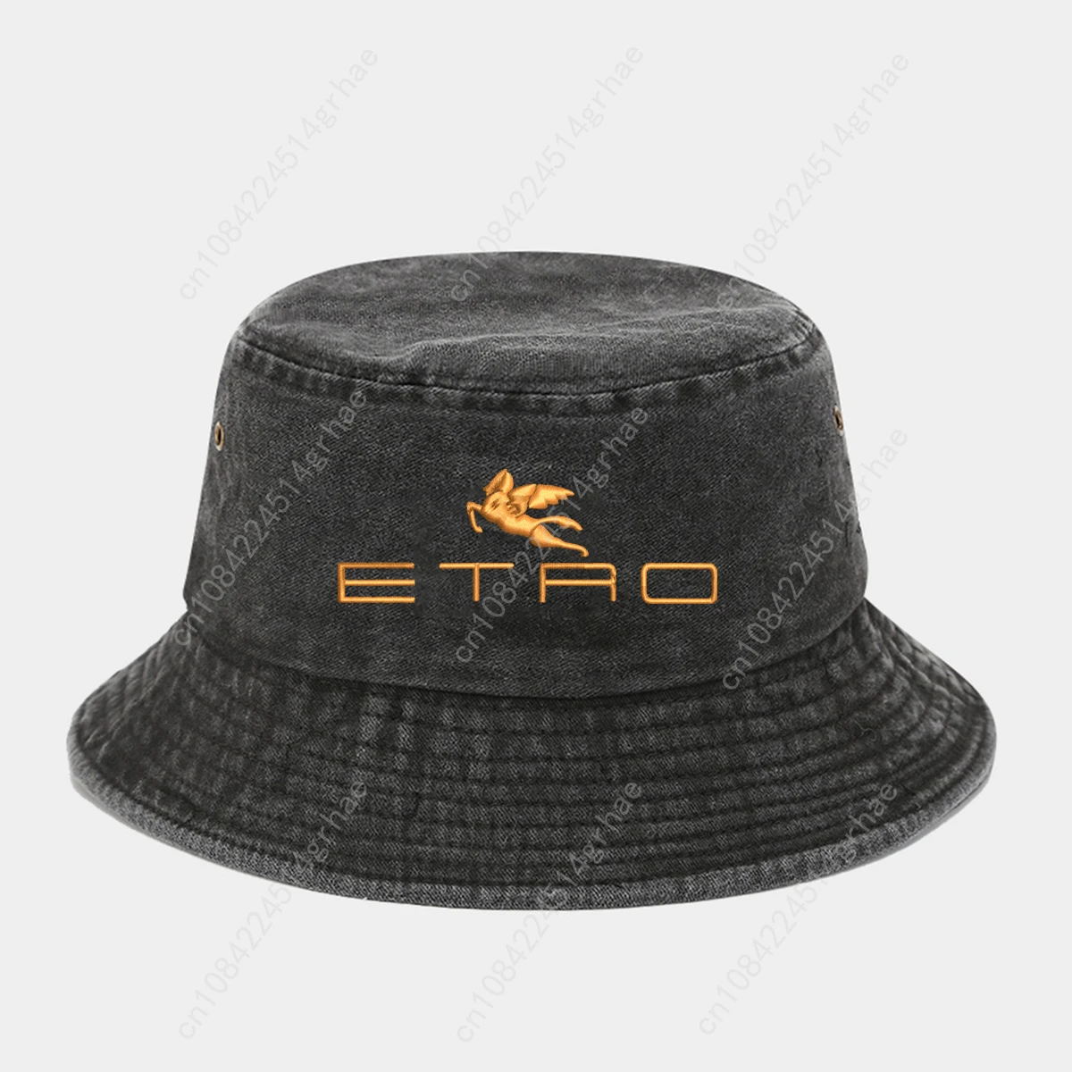 Chapeau de pêcheur rétro brodé - Bucket Hat Embroidered avis et prix