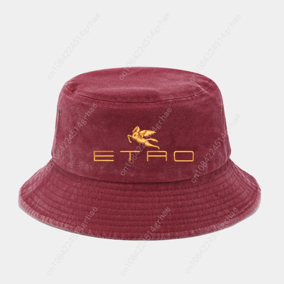 Chapeau de pêcheur rétro brodé - Bucket Hat Embroidered avis et prix