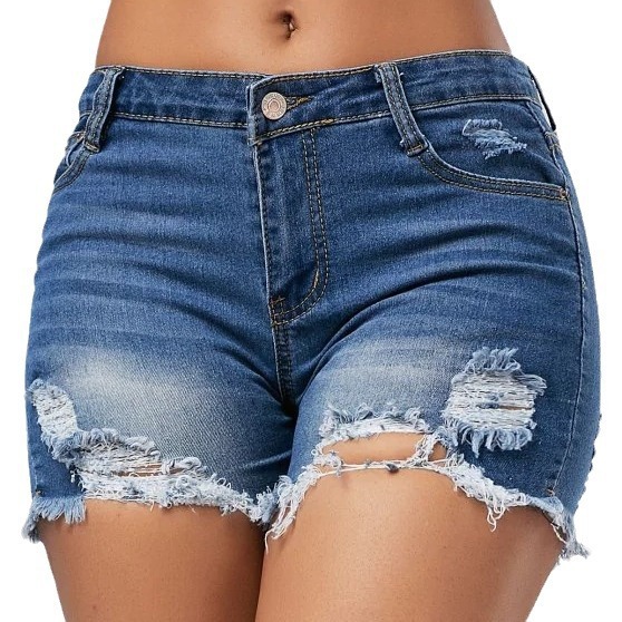 Shorts en jean pour femme, tai - Distressed Jean Rip avis et prix