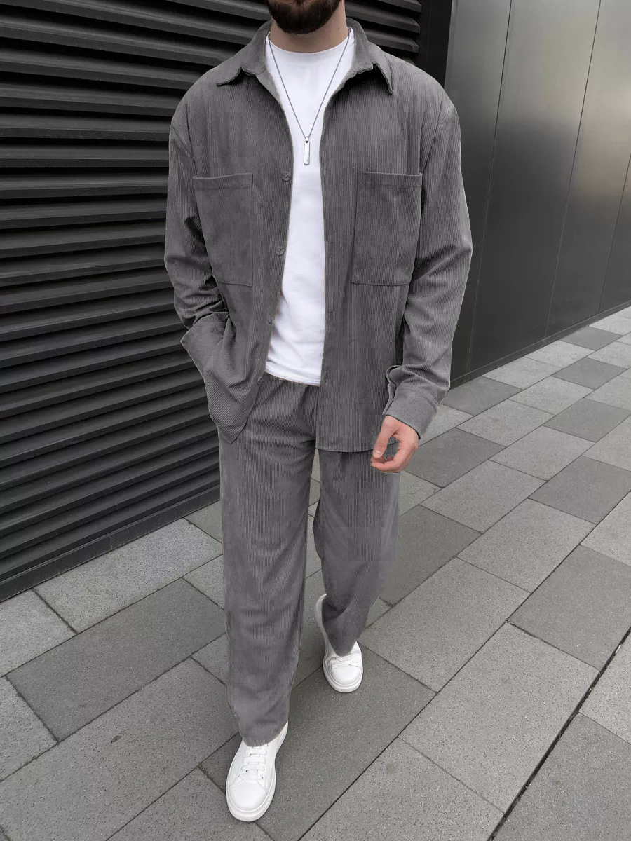 Ensemble deux pièces en velour - Street Fashion China avis et prix
