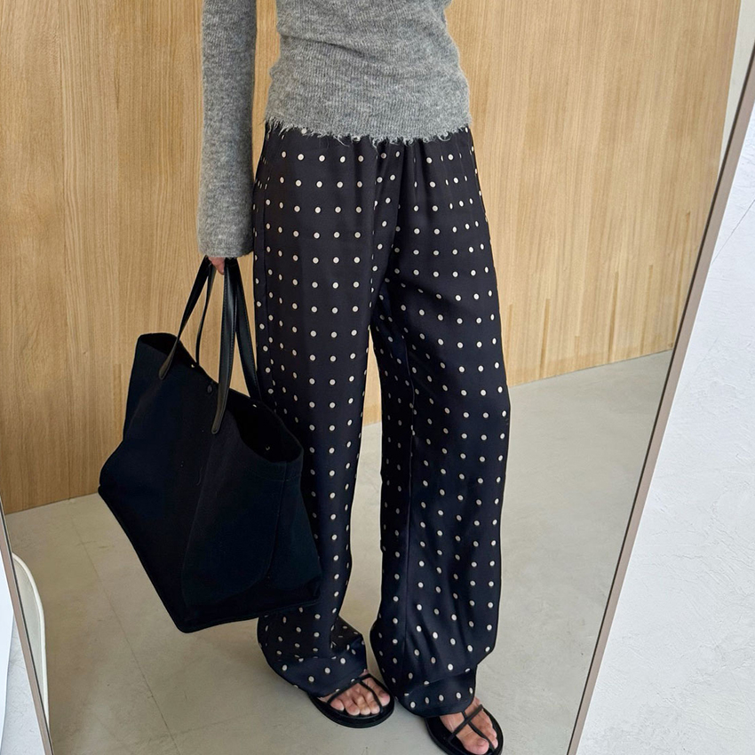 Pantalon décontracté noir à po - Street Fashion Fall 2025 avis et prix