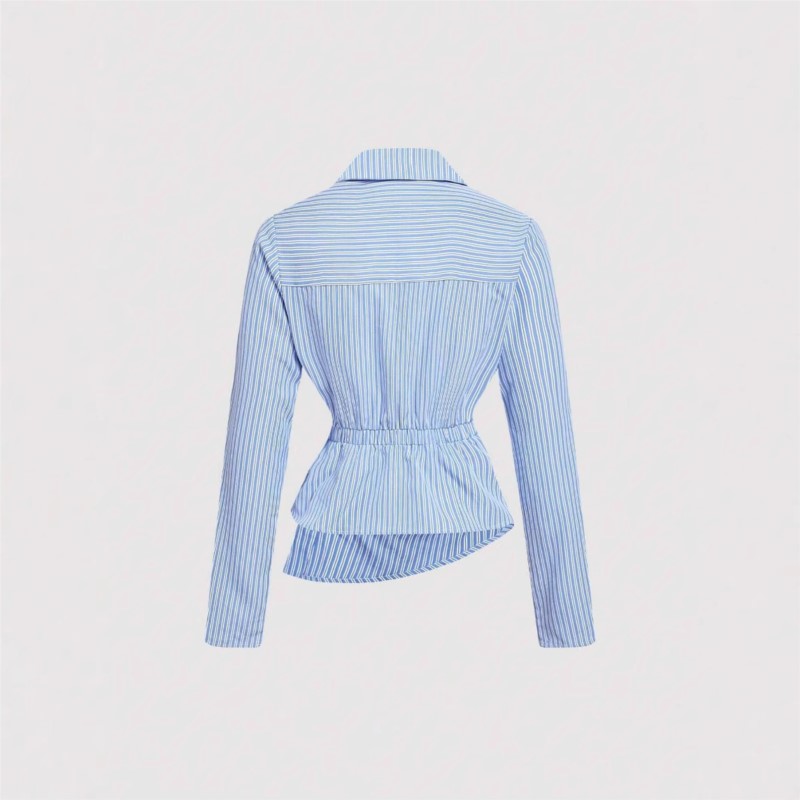 Chemise rayée tendance pour fe - Street Fashion China Girl avis et prix