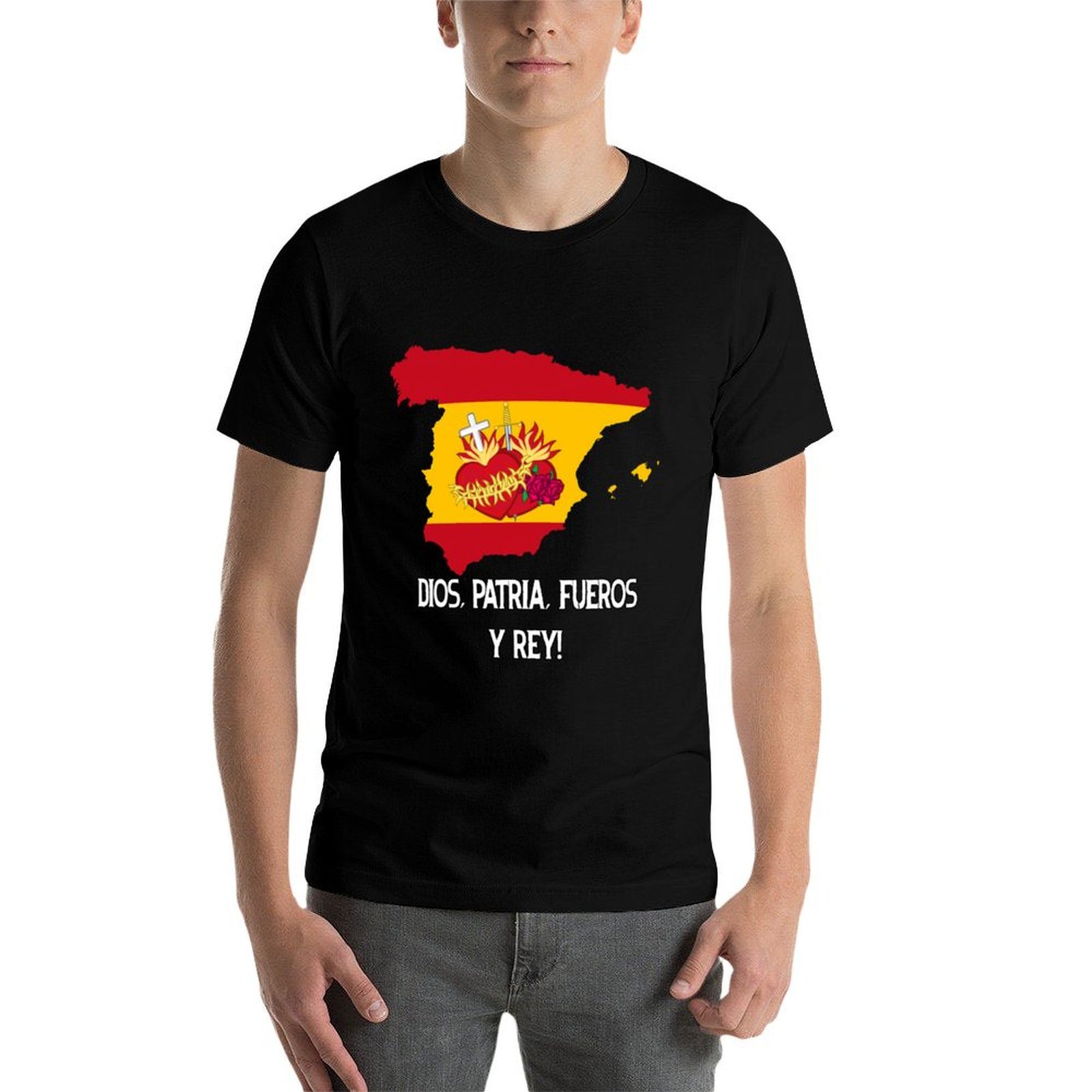 T-shirt catholique d'Espagne,  - Street Fashion In Spain avis et prix