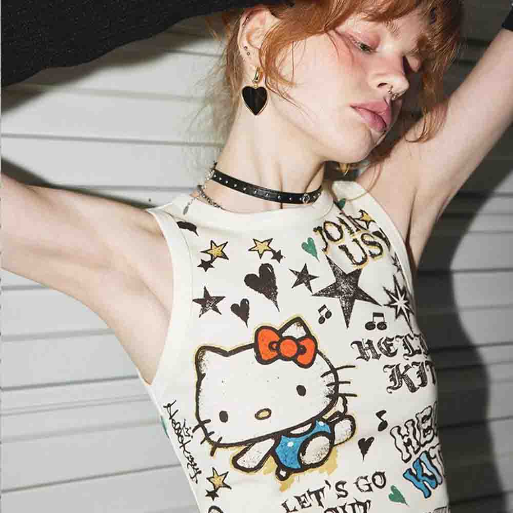Sanrio Hello Kitties – Haut co - Street Fashion China Girl avis et prix