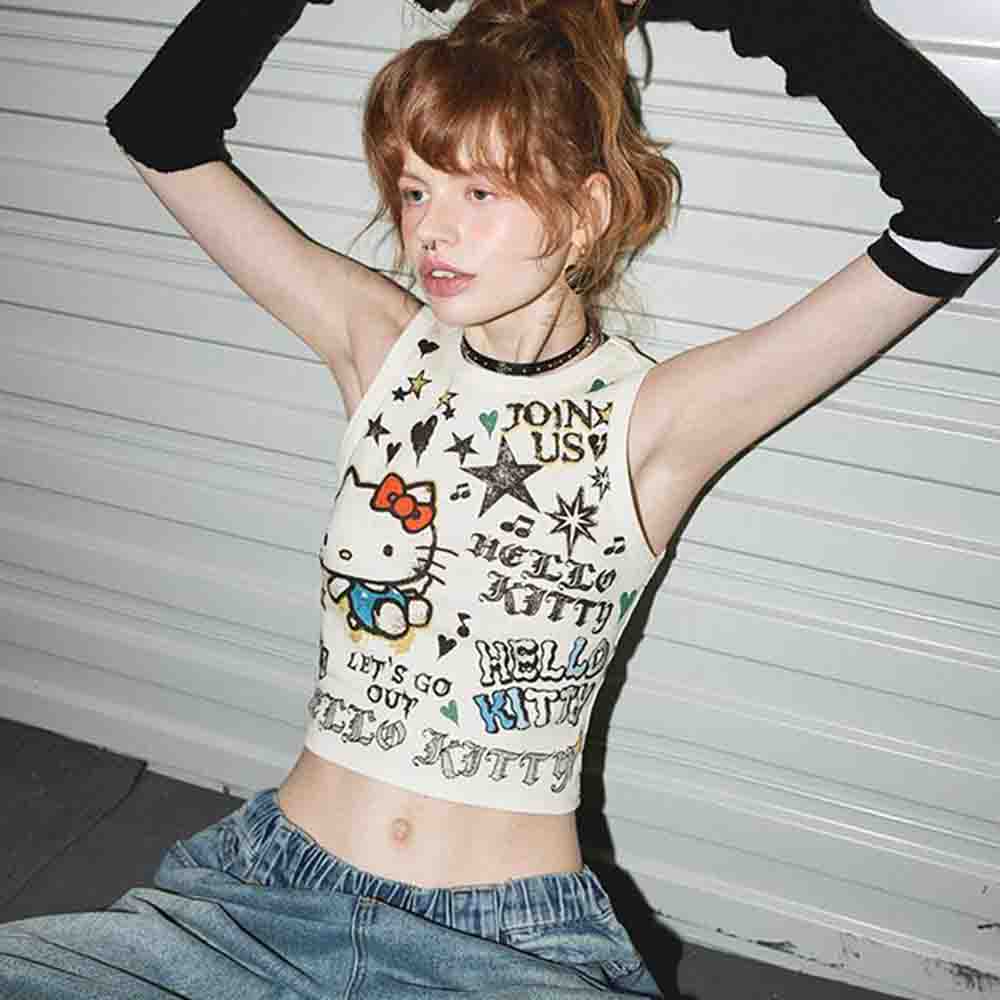 Sanrio Hello Kitties – Haut co - Street Fashion China Girl avis et prix