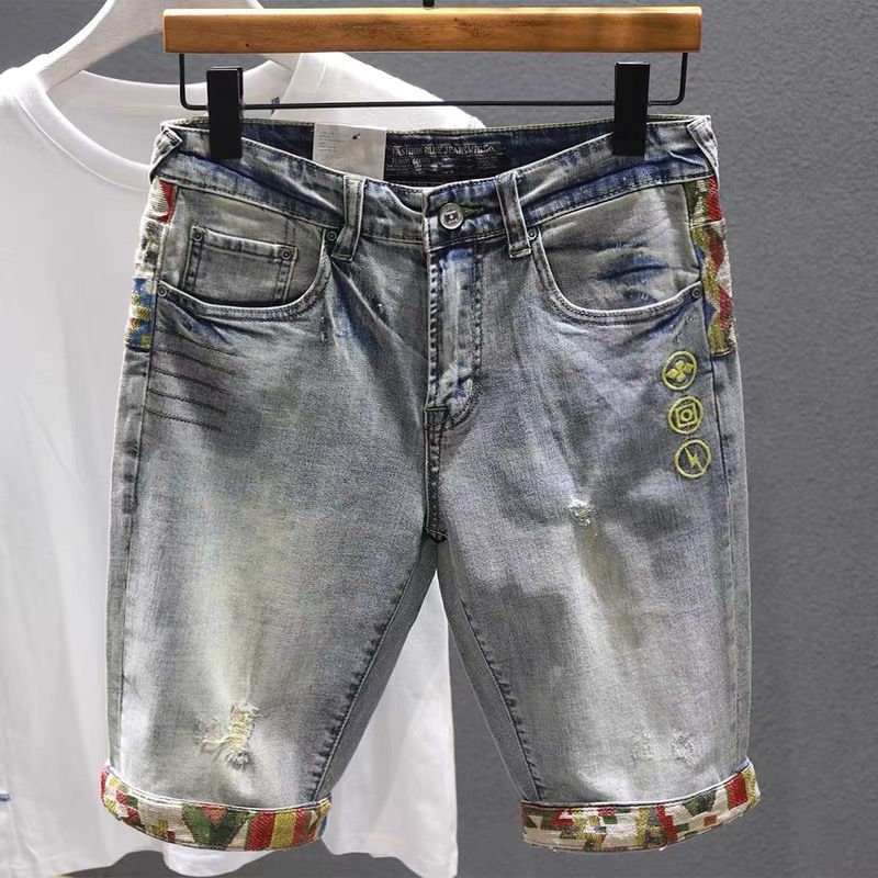 Short en jean déchiré pour hom - Distressed Jean Rip avis et prix