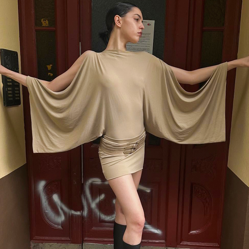DSMTRC évider décontracté robe - Street Fashion Fall 2025 avis et prix