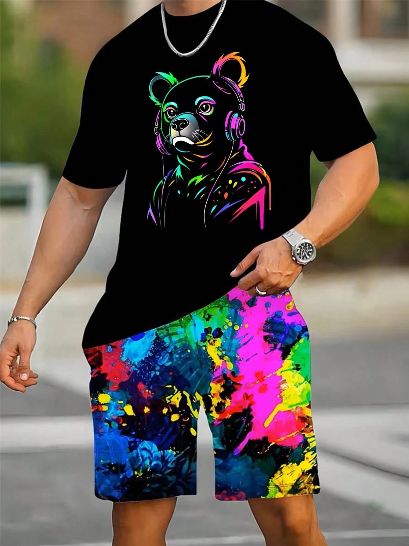 Nouvel ensemble short et t-shi - Street Fashion Summer 2026 avis et prix