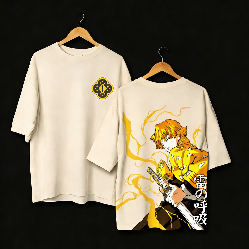 T-shirt imprimé Demon Slayer A - Street Fashion Of Japan avis et prix