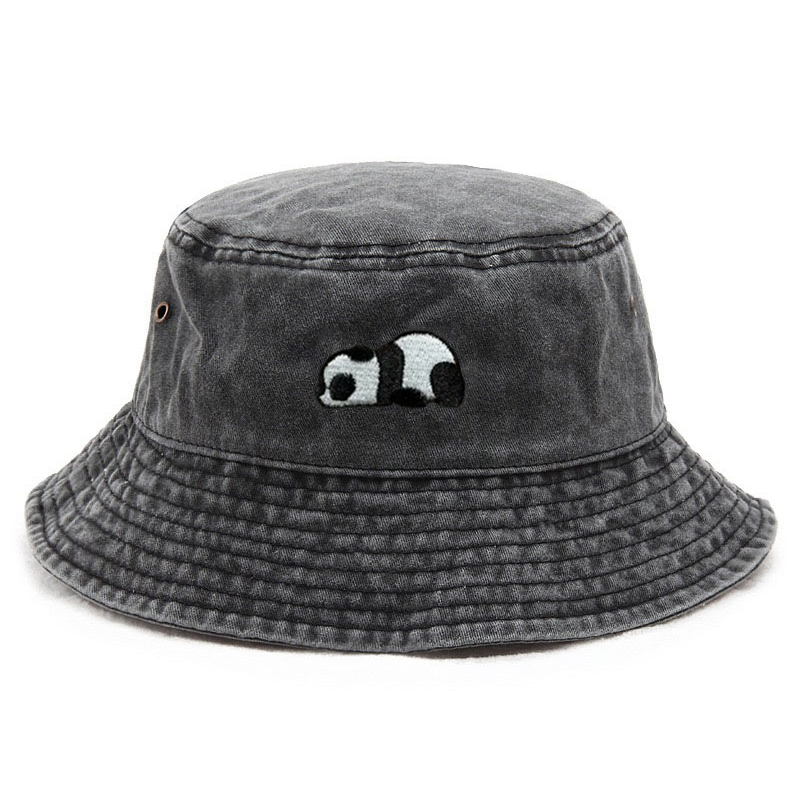 Chapeau Bob en Coton Lavé pour - Bucket Hat Embroidered avis et prix