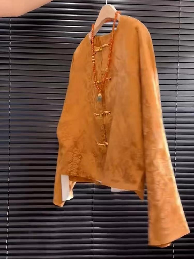 Nouveau haut Song Jin en satin - Street Fashion In Chinese avis et prix