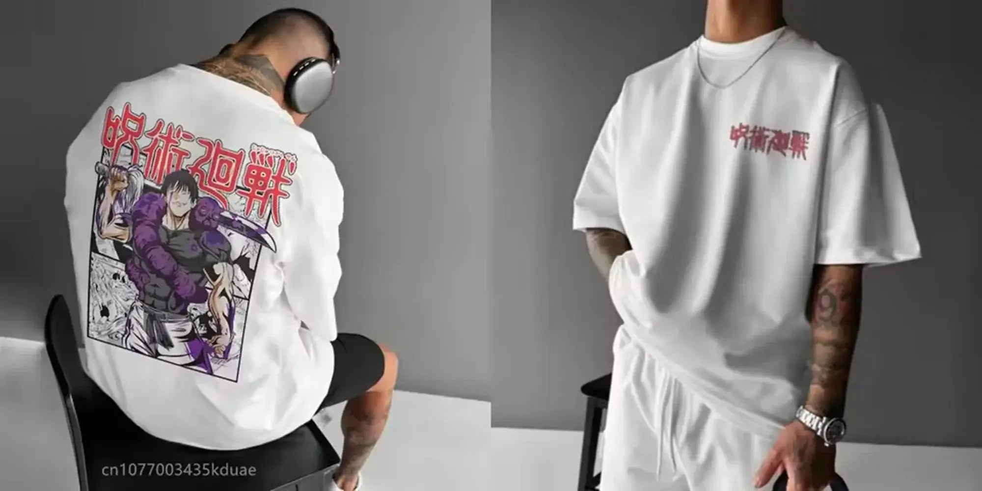 T-shirt Jujutsu Kaisen, haut g - Street Fashion Of Japan avis et prix