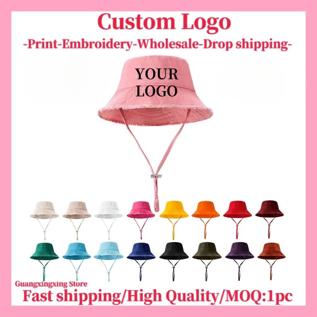 Chapeau brodé personnalisé pou - Bucket Hat Embroidered avis et prix